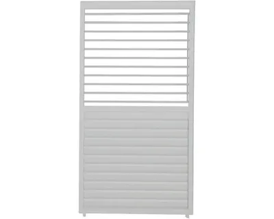 Produktbild von Lamellenwand Mirador Classic, Deluxe Plus 400 123 x 235 cm weiß