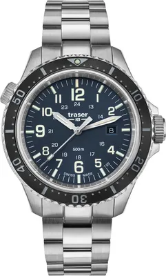Produktbild von Traser Herrenuhr TS-109375 silber