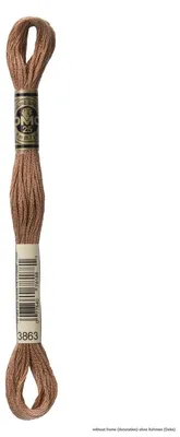 Produktbild von DMC Stickgarn Mouline Special 117MC -3863, 6-fädig, 8m