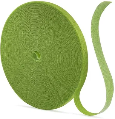 Immagine prodotto di Filo elastico per piante - Nastro adesivo - 12 mm x 20 m - Verde