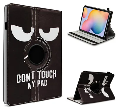 Produktbild von Tablet Hülle für Samsung Galaxy Tab S6 Lite Tasche Schutz Case Cover 360 DrehbarFarbe 360 Uni:Motiv 6