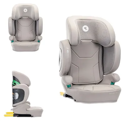 Produktbild von Lorelli Kindersitz Growgo Isofix i-Size 100x150cm Isofix klappbar Kopfstütze grau