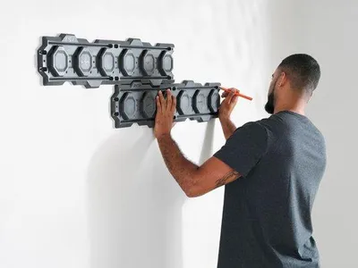 Produktbild von Modulares Wandhalter für RSL2WR-2, Set aus 2 Teilen