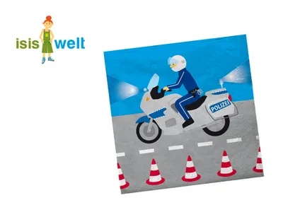 Produktbild von Polizei Servietten