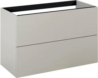 Produktbild von LAUFEN Waschbeckenunterschrank LIDA BxHxT 100 x 63.5 x 44.9 cm ohne Waschbecken Fume matt