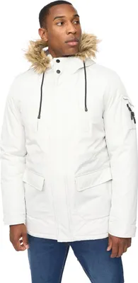 Produktbild von Crosshatch - "Parkmoore MVE" Parka für Herren BG2125 (M) (Grau/Rosa)