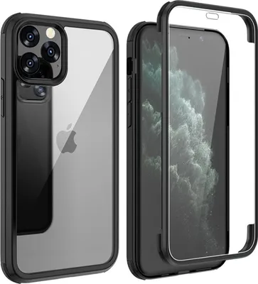 Produktbild von Valenta 584678, Cover, Apple, iPhone 11, 15,5 cm (6.1"), Schwarz, Transparent