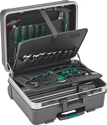 Produktbild von STAHLWILLE Werkzeug-Sortiment im Koffer 13302/TR/69 L.525mm B.275mm H.455mm 69 St.