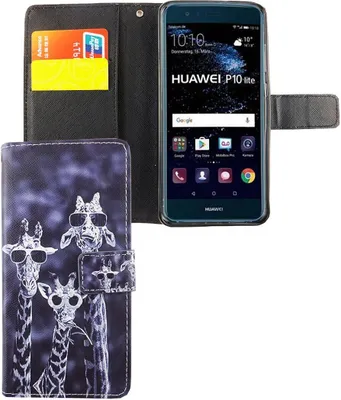 Produktbild von Handyhülle Tasche für Handy Huawei P10 Lite 3 Giraffen