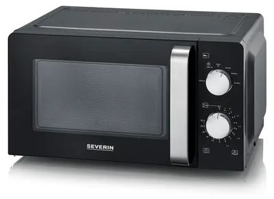 Immagine prodotto di Microonde solo 17l 700w nero/argento Severin MW7886