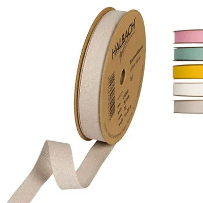 Immagine prodotto di Nastro in cotone, lavabile a 60 °C, 20 mm, 20 m