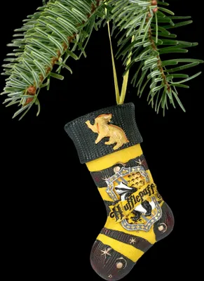 Produktbild von Christbaumschmuck - Harry Potter Hufflepuff Socke