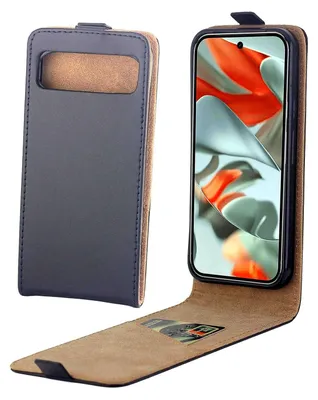 Obrázek produktu pro Pro Google Pixel 9 Pro XL flipové pouzdro na mobilní telefon kryt ochranné pouzdro černé
