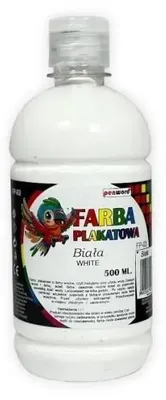 Zdjęcie produktu dla Farba plakatowa 500ml biała - Penword