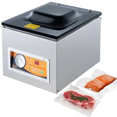 Produktbild von VEVOR Kammer-Vakuumierer 260 W Vakuumiergerät für feuchte Lebensmittel Fleisch M