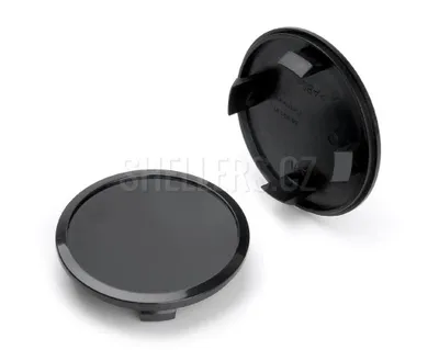Obrázok produktu pre Stredový kryt pre zliatinové koleso Ø 55/69 mm, Audi (A01), plast, čierny bez loga