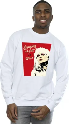 Obrázok produktu pre Blondie - Mikina "Dreaming Is Free" pre mužov BI22940 (XXL) (Biela)