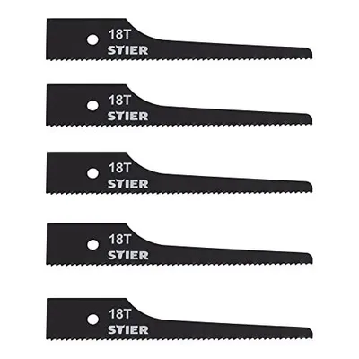Produktbild von STIER Stichsägeblatt für STS-100 18 Zähne 5 Stk