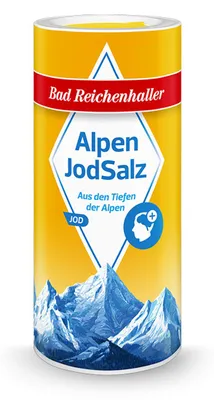 Zdjęcie produktu dla Bad Reichenhaller AlpenJodSalz puszka 500g