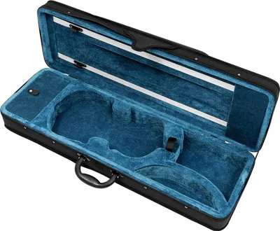 Produktbild von Geigenkoffer 4/4 - Etui/Gigbag - Wasserdichtes Oxford-Gewebe - Leicht - Schultergurt - Schaumstoff & Weicher Samt - Maße 78×26×12,5 cm