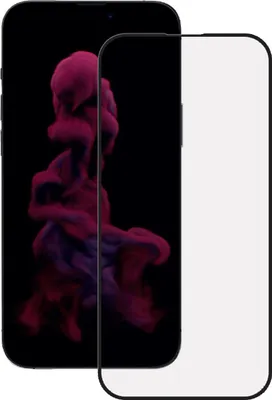 Produktbild von ViVanco™Full, Apple, iPhone 14 Pro, Schmutzabweisend, Schlagfest, Kratzresistent, Splitterfrei, Schwarz, Transparent, 1 Stück(e)