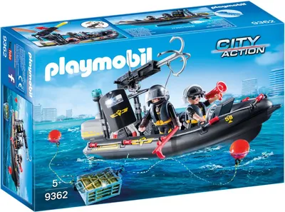 Immagine prodotto di PLAYMOBIL 9362 SEK barca gonfiabile
