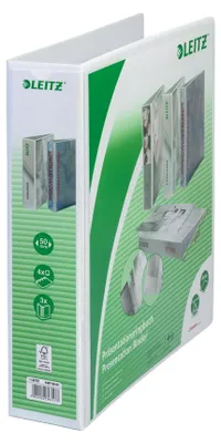 Produktbild von Leitz 42870001, A4, Halteöse, Präsentation, Polypropylen (PP), Weiß, 500 Blätter