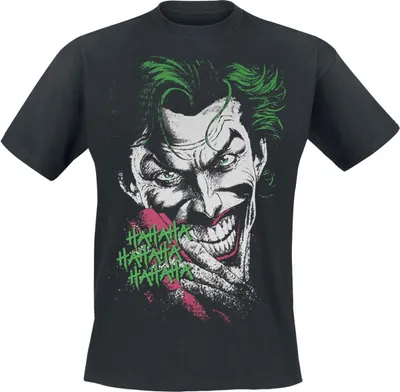 Produktbild von Batman T-Shirt Herren Batman - The Joker schwarz 3XL