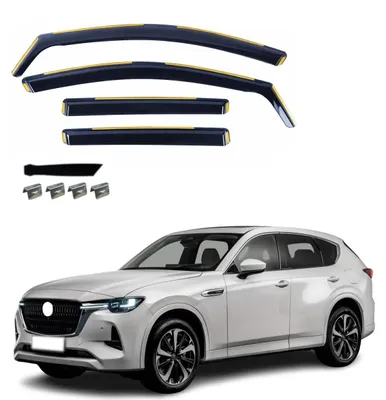Obrázok produktu pre Kompletná sada so 4 deflektormi vetra pre MAZDA CX-60 (rok výroby 2022) +