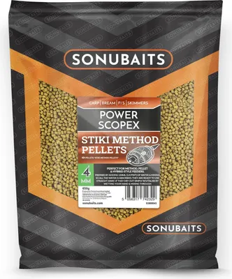 Produktbild von Sonubaits Power Scopex Stiki Method Pellets 4mm