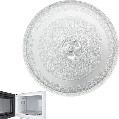 Image de Plaque en verre pour micro-ondes, 24,5 cm, de rechange