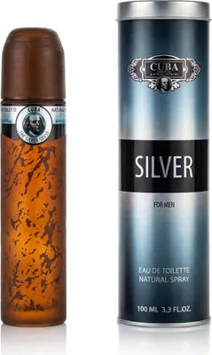 Productafbeelding van Cuba Silver Eau de Toilette, 100 ml (voor heren)