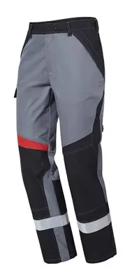 Produktbild von Bundhose PERFORMER light grau/schwarz Kontrast rot Gr.56