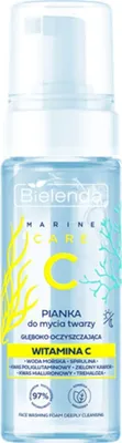 Image de Mousse nettoyante Bielenda pour le visage, nettoyage en profondeur, 150 ml