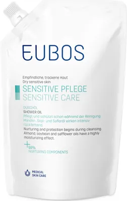 Zdjęcie produktu dla Eubos Sensitive Olejek pod prysznic NFB 400 ml