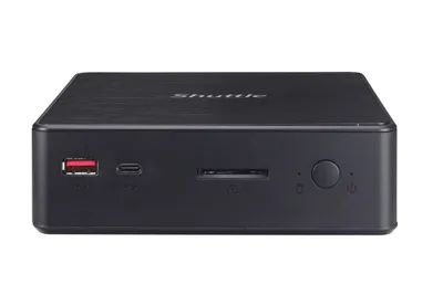 Zdjęcie produktu dla Shuttle NC10U3, Komputer mini typu barebone, Intel SoC, BGA 1528, DDR4-SDRAM, Serial ATA III, 65 W