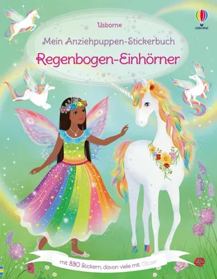 Image de Anziehpuppen-Stickerbuch Regenbogen