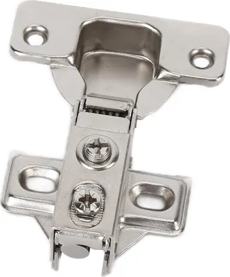 Zdjęcie produktu dla Zawias 35 mm do szafek, krótki zawias narożny hydrauliczny z pełną powierzchnią styku i wąskimi ściankami bocznymi do użytku domowego