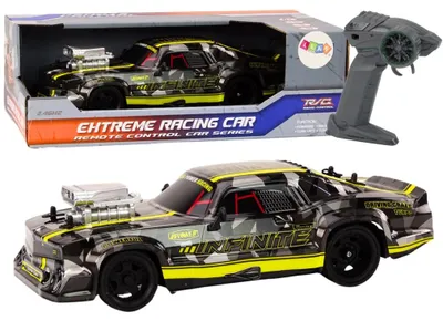 Produktbild von Leantoys Autko Zdalnie Sterowane RC 1:16 Gumowe Ko?a Drift Czarny