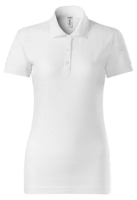 Image de Piccolio - Polo « Joy » pour femme PP10347 (L) (blanc)