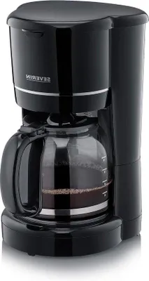 Produktbild von Kaffeeautomat 10 Tassen Schwarz Permanentfilter