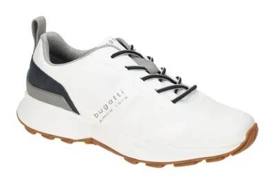 Produktbild von Bugatti ZION Herrenschuhe - sportliche Halbschuhe - Schnürschuhe weiß NEU