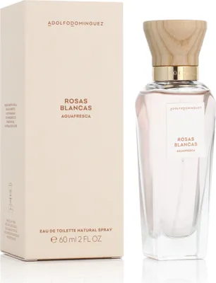 Zdjęcie produktu dla Adolfo Dominguez Agua Fresca de Rosas Blancas, Kobiety, 60 ml, Spray, 1 szt.