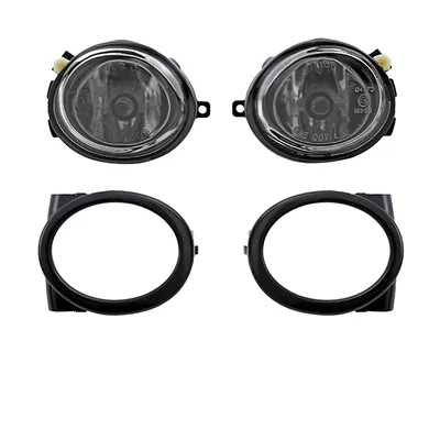 Immagine prodotto di Fari antinebbia in vetro trasparente cromati, modello HB4, compatibili con tutti i modelli BMW E46 E39 dotati di pacchetto M, M3 e M5