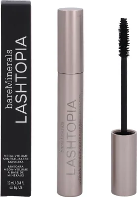 Produktbild von Ultimate Black BareMinerals Lashtopia Mega Volume Mineral-Based Mascara
