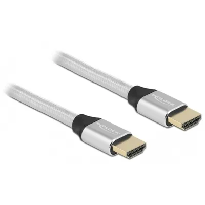Image de DELOCK Ultra High Speed HDMIKabel 48 Gbps 8K 60 Hz silber 3m