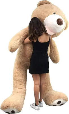 Produktbild von Riesiges Plüschtier Teddybär Pouf 260 cm, Beige