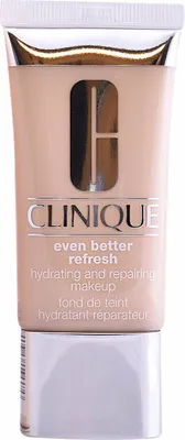 Productafbeelding van Clinique Even Better Refresh, hydraterende en verzorgende make-up, tube, crème, geschikt voor gemengde huid, droge huid, zeer droge huid, hydraterend, volumineuze effect, revitaliserend, verzachtend, licht, warme tinten