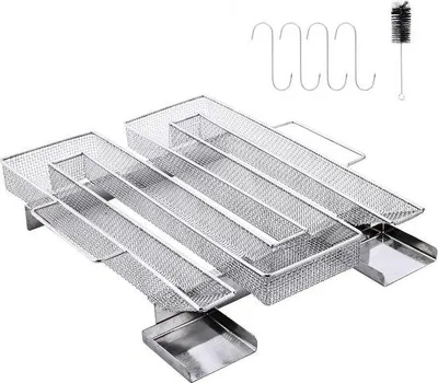 Produktbild von Küchenkugelgrill aus Edelstahl - Energieeffizienter Kugelgrill - Handgriffe Borstenhaak - Fleisch Fisch Räucherkammer Kugelgrill - 225 x 215 x 45 cm