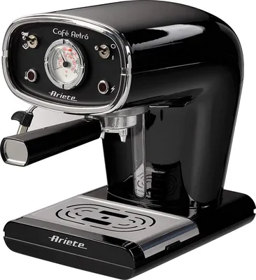 Image de Machine à café Ariete 1388 Cafe' Retro' Dosettes de poudre 850W 1L Noir